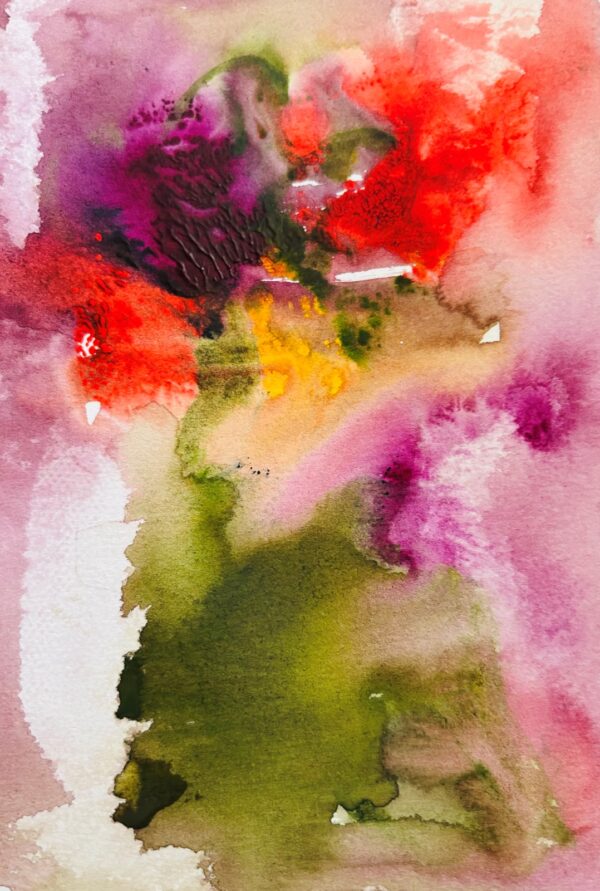 Watercolour Floral Study 1