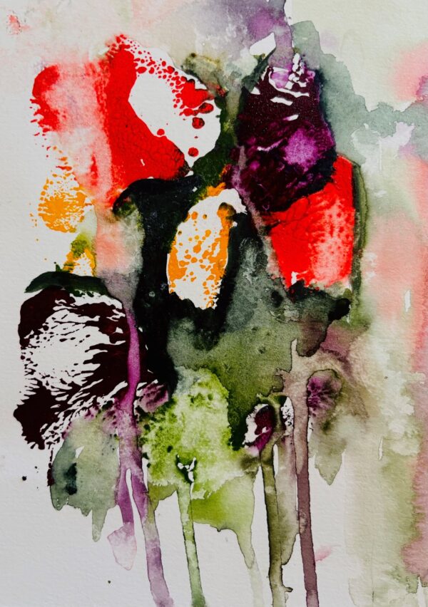 Watercolour Floral Study 2